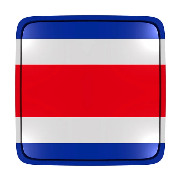 Bandera de Costa Rica icono — Foto de Stock