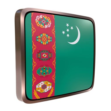 Türkmenistan bayrağı simgesi