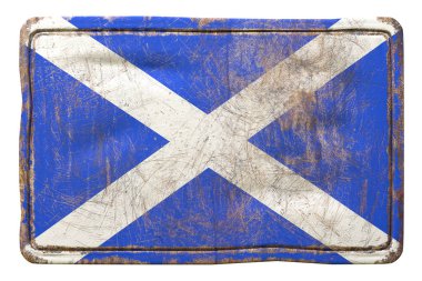 Eski İskoçya bayrağı
