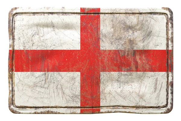 Velha bandeira da Inglaterra — Fotografia de Stock