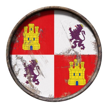 Eski Castilla Leon bayrak