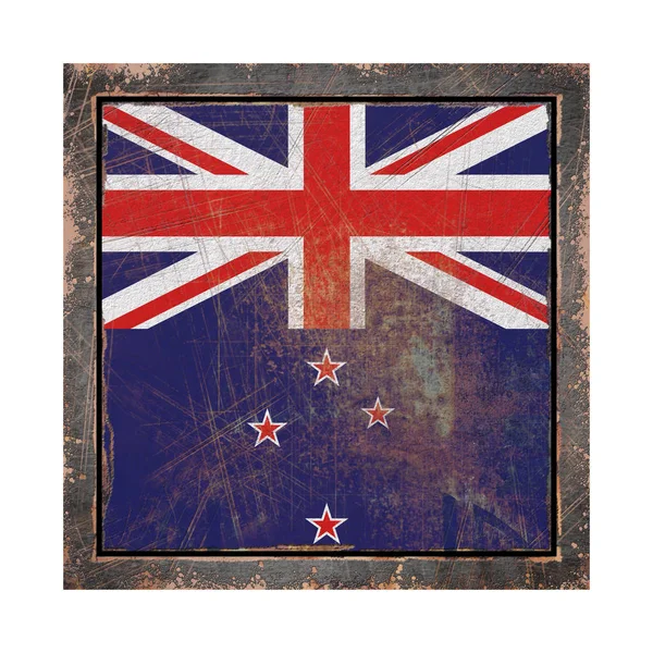 Eski Yeni Zelanda bayrağı — Stok fotoğraf