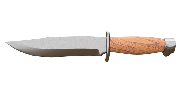 3d renderizado cuchillo bowie —  Fotos de Stock