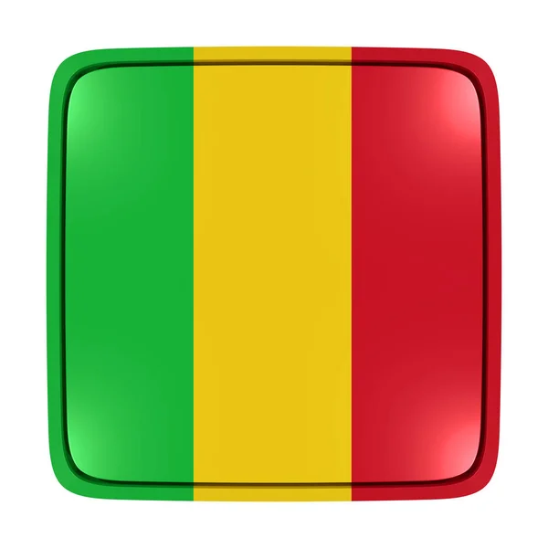 Bandera de Malí icono — Foto de Stock