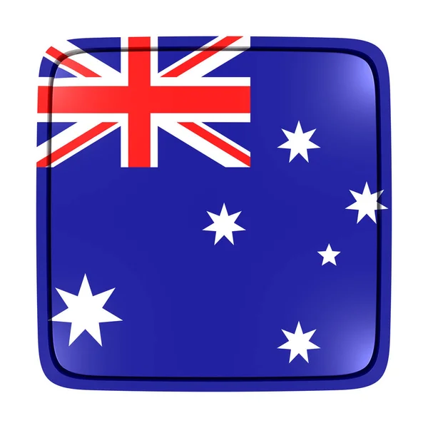 Icono de Bandera de Australia — Foto de Stock