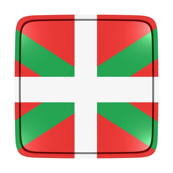 Ikona příznaku Baskicko — Stock fotografie