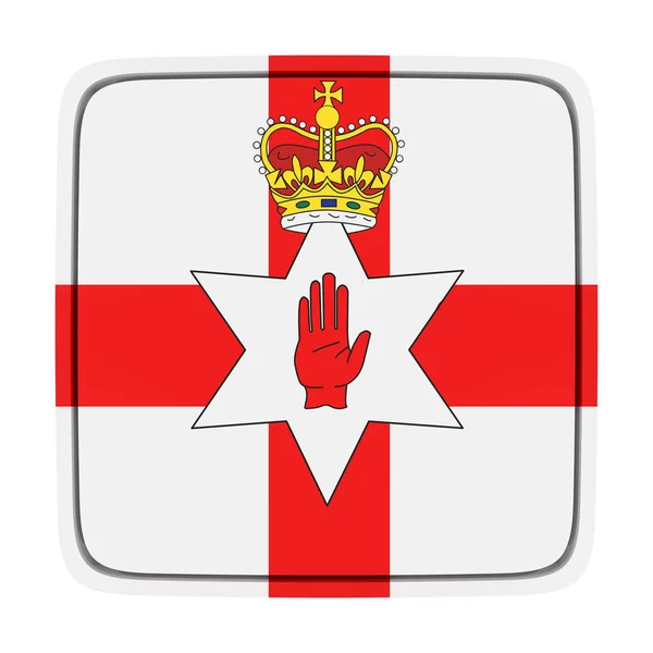 Ícone da bandeira da Irlanda do Norte — Fotografia de Stock