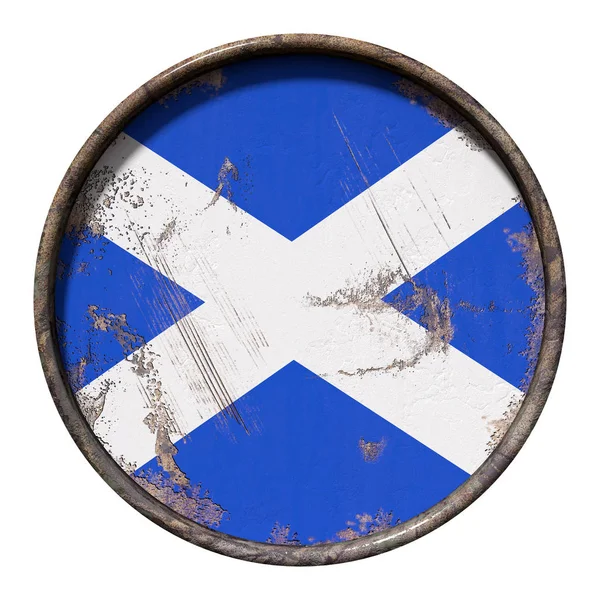 Old Scotland flag — Stock Photo, Image