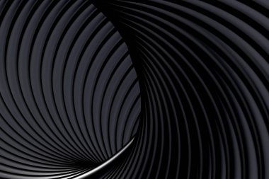 3d soyut kompozisyon