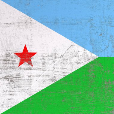 Çizik Cibuti bayrağı