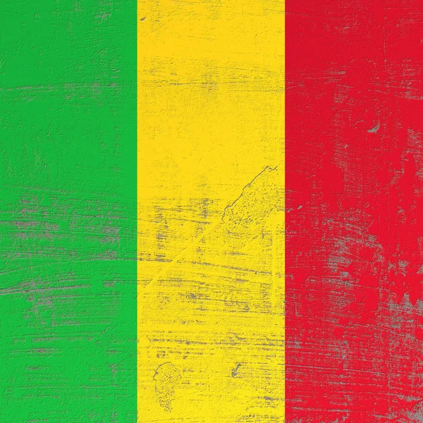Karcos Mali zászló — Stock Fotó