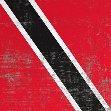 çizik Trinidad ve Tobago bayrak