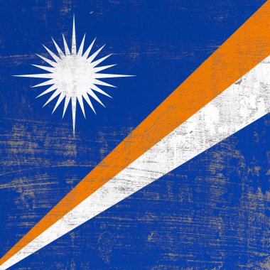 Çizik Marshall Adaları bayrağı