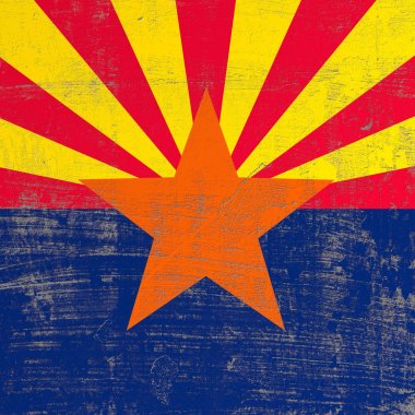çizik Arizona bayrak