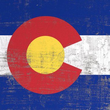 çizik Colorado bayrak