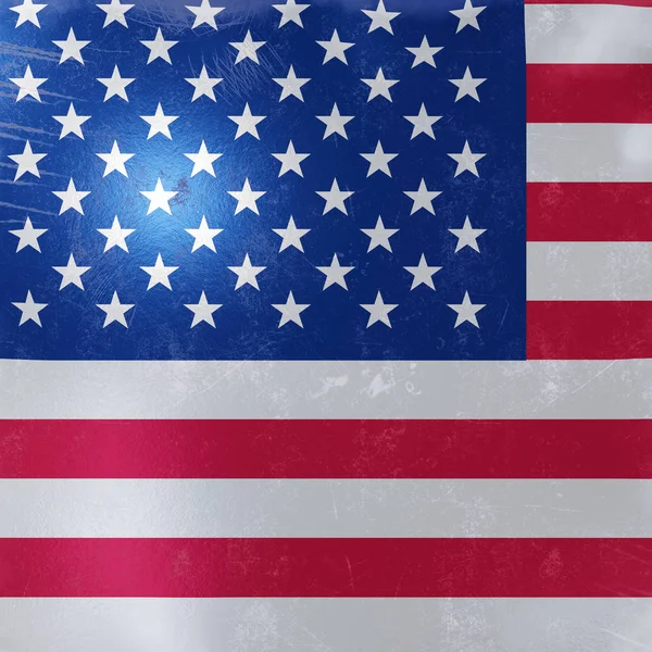 Amerika Birleşik Devletleri bayrak simgesi — Stok fotoğraf