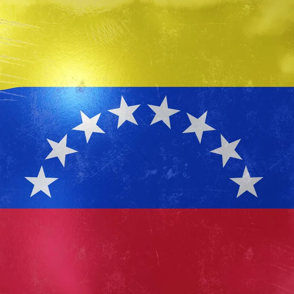 委内瑞拉国旗图标 — 图库照片