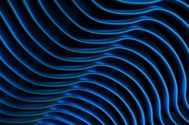 3d soyut kompozisyon