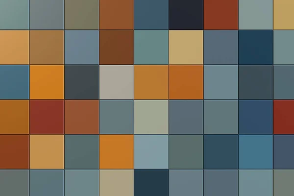 Close-up de piso cerâmico feito de azulejos — Fotografia de Stock