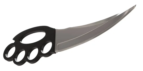 Knuckle duster ve bıçak — Stok fotoğraf