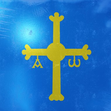 Asturias bayrak simgesi