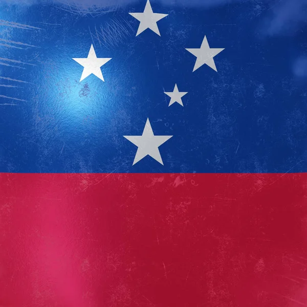 Ikona příznaku Samoa — Stock fotografie