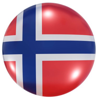 Norveç ulusal bayrak düğmesi