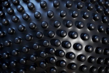 Üniforma şekilli üç boyutlu soyut bir kompozisyonun canlandırılması