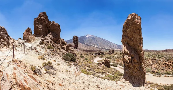 Tenerife'de volkanik kaya