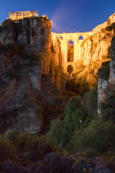 Ronda 'daki Puente Nuevo Köprüsü — Stok fotoğraf