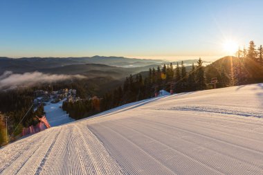 sunrise, kayak pisti