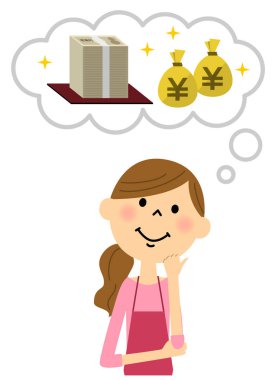 Bir önlük kadın hayal