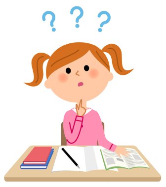 Çalışmalar, soru kız