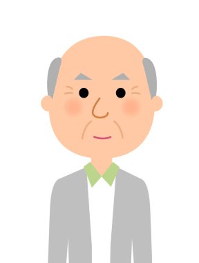 Yaşlı bir adam, büyükbaba