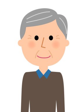 Yaşlı bir adam, büyükbaba