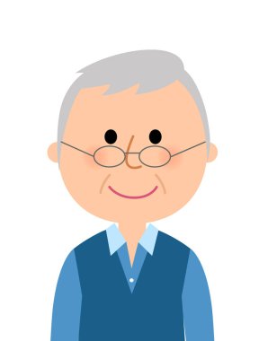 Yaşlı bir adam, büyükbaba