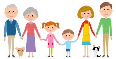 Bir el bağlanan aile