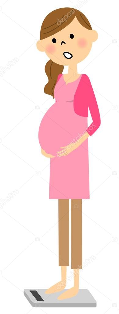Weighing pregnant women