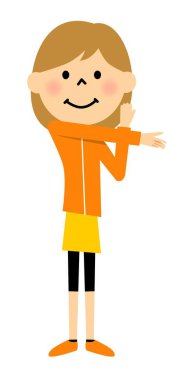 Çocuk egzersiz hazırlamak için