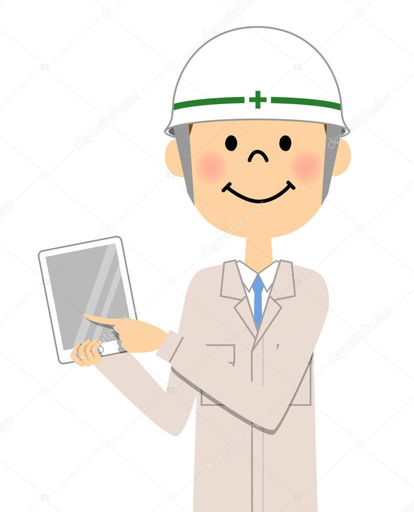 Site supervisor,Tablet
