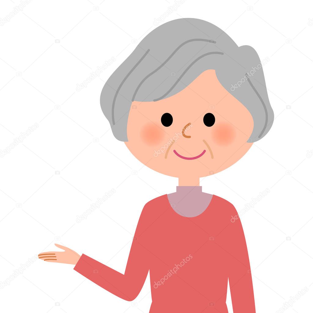 Elderly women,Description