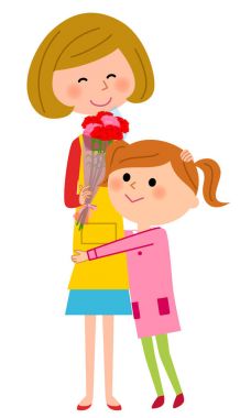 Anneler günü, üst ve alt