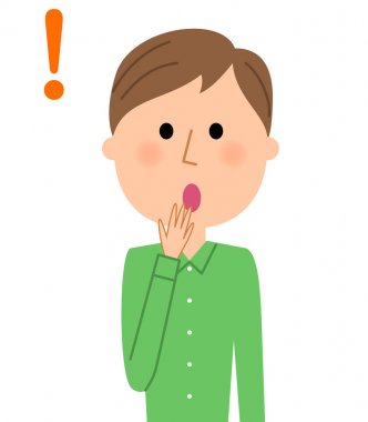 Genç adam, sürpriz olması