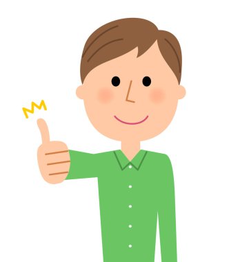 Genç adam, yaşasın