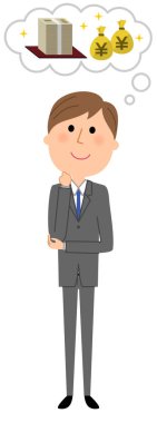 Genç işadamı, büyük maliyet