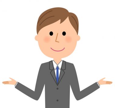 Genç işadamı, iki eliyle açtı