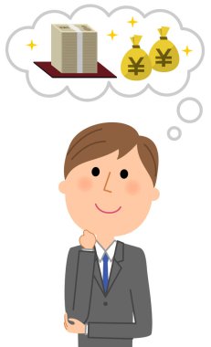 Genç işadamı, büyük maliyet