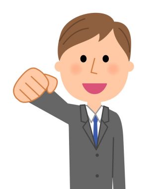 Genç işadamı, zafer Duraklat