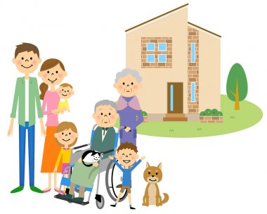 My Home and Family clipart