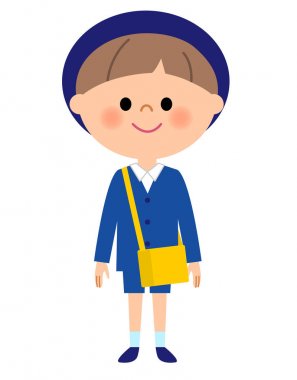 Genç çocuk, üniforma